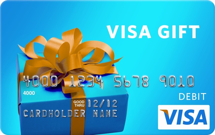 VW Visa gift card