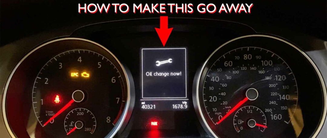 How to Reset Oil Change Message